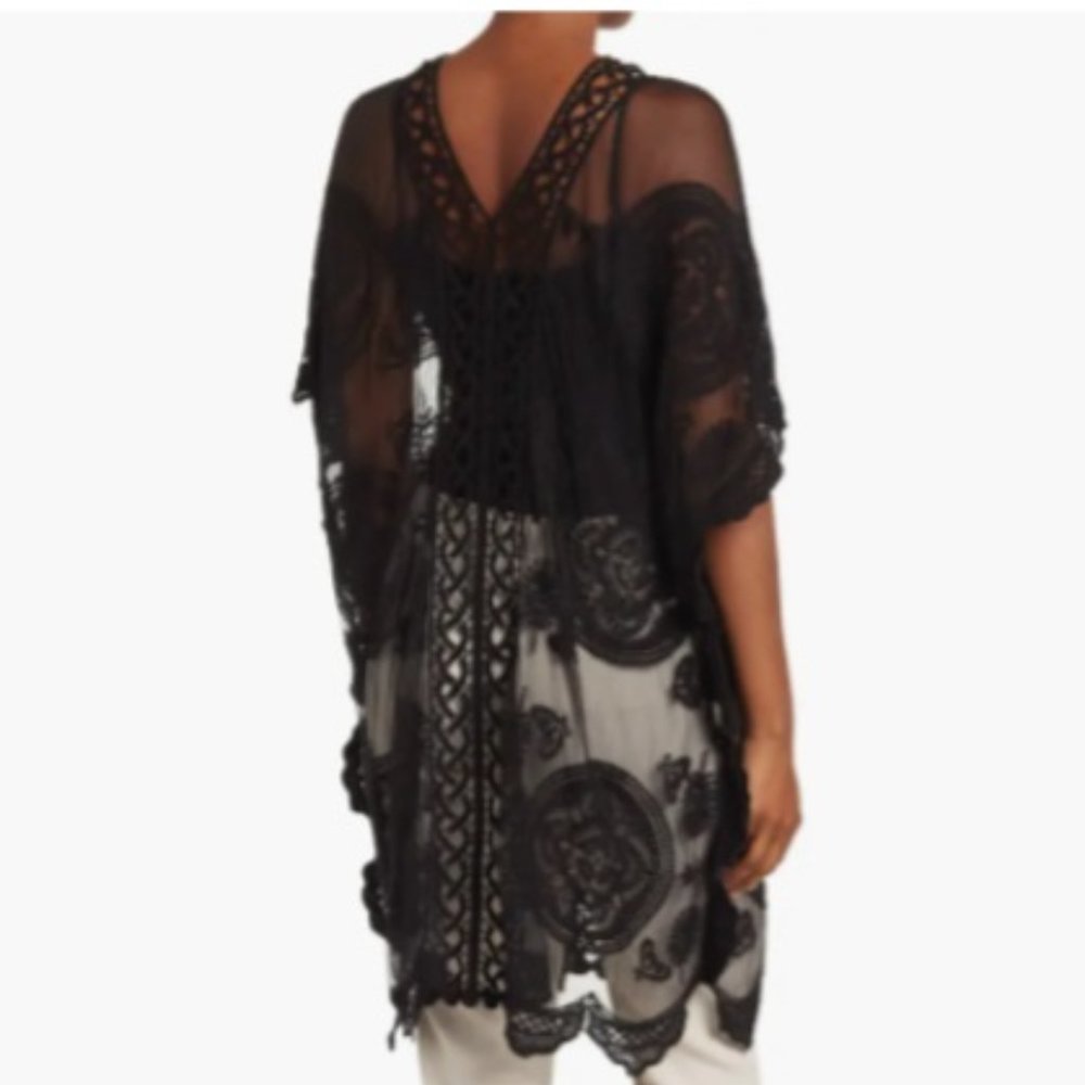 $39 *NWT* (OS) VINCE CAMUTO Embroidered Topper - Picture 2 of 3